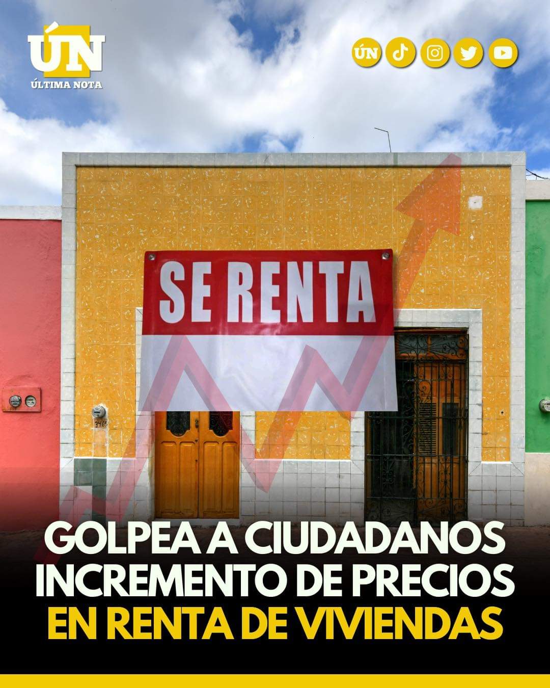Golpea a ciudadanos incremento de precios en renta de viviendas