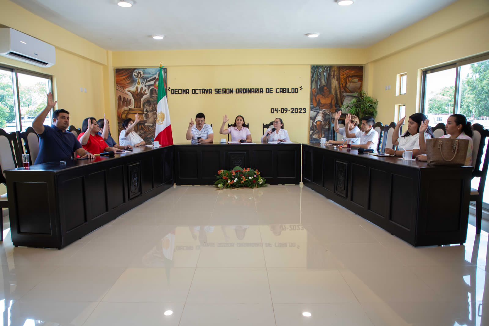 Cabildo aprueba designar el domo del fraccionamiento Infonavit como recinto Oficial para el Segundo Informe de Mary Hernández