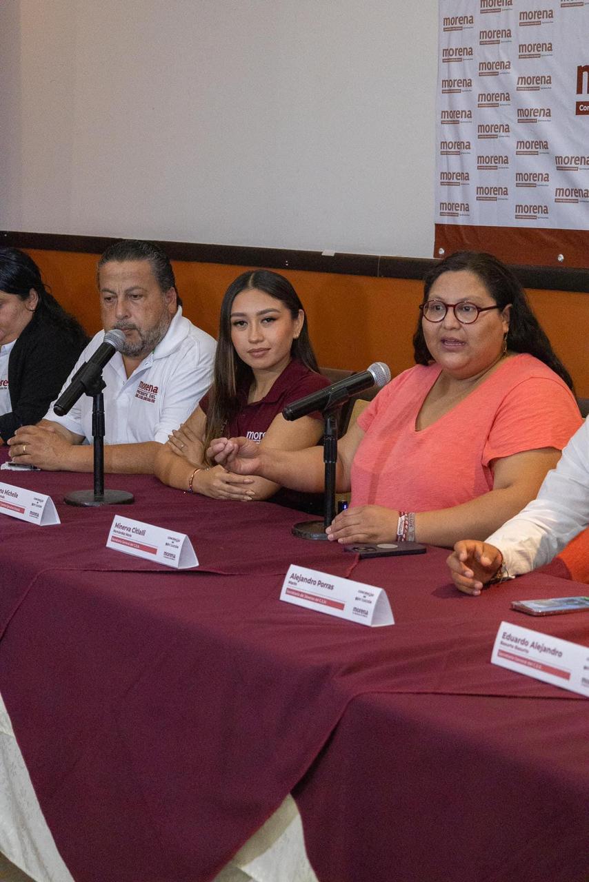 Morena garantizará la voz del pueblo, hoy 6 de septiembre se define la coordinación de defensa de la 4T: Johana Acosta