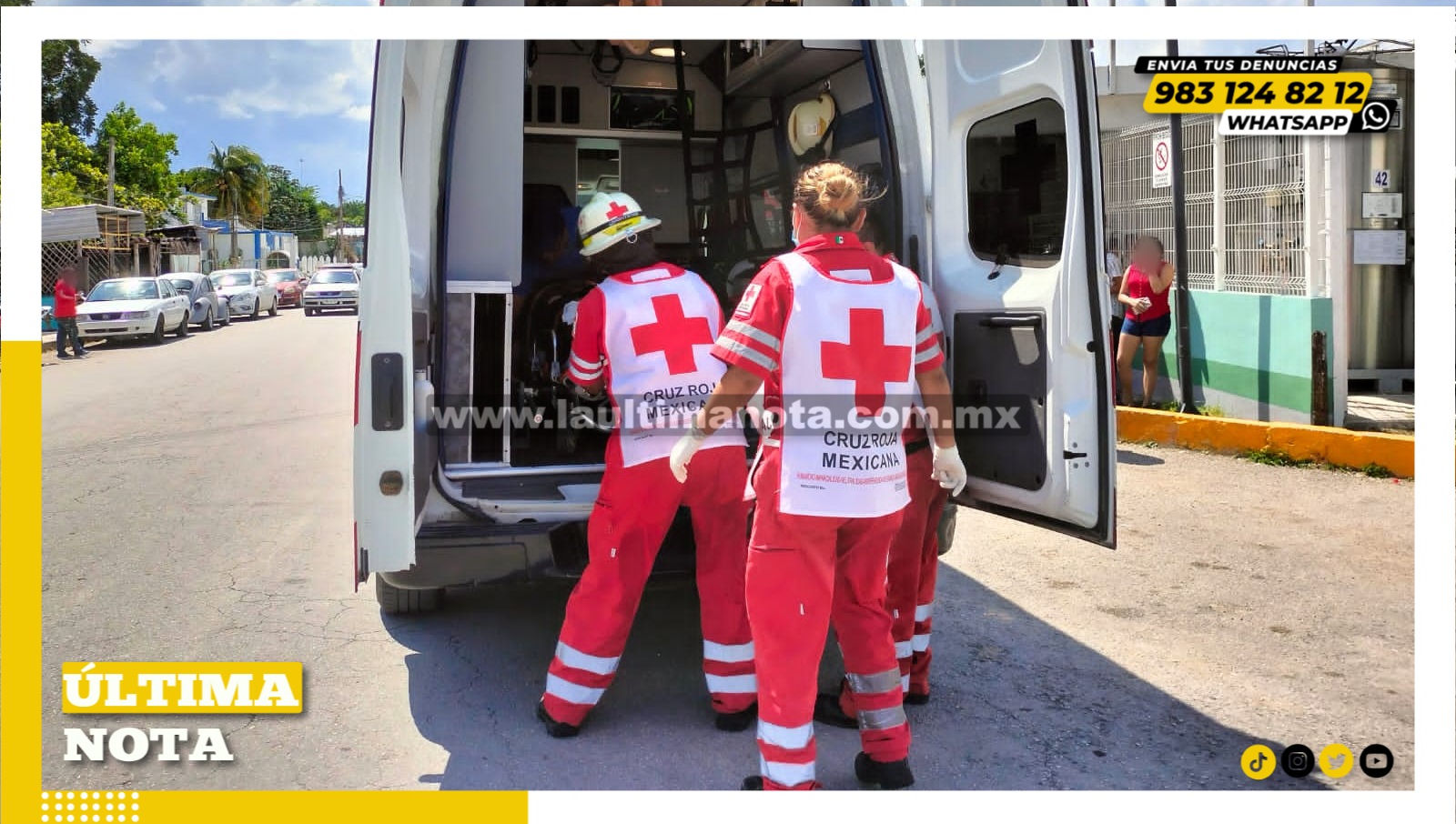 Le hacen falta paramédicos a la Cruz Roja de Carrillo