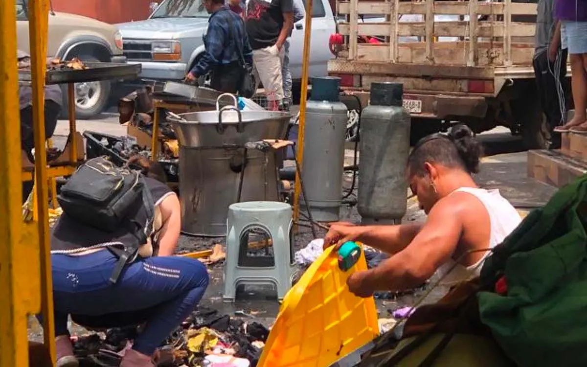 Explota tanque de gas en tianguis de Morelia; hay 10 heridos: VIDEO