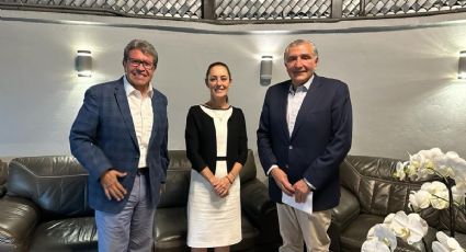 Claudia Sheinbaum suma a Adán Augusto y a Ricardo Monreal a su grupo de trabajo