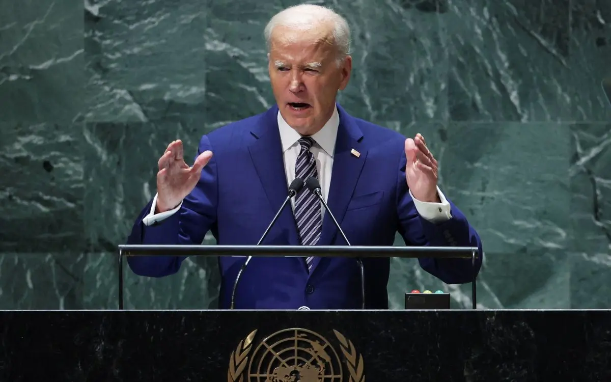 Biden pide al mundo que apoye a Ucrania ante Asamblea General de la ONU