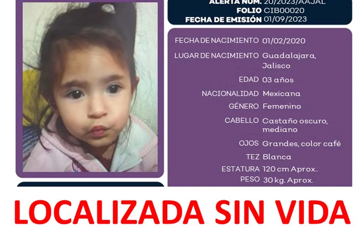 Hallan a niña muerta dentro de una cubeta en Jalisco