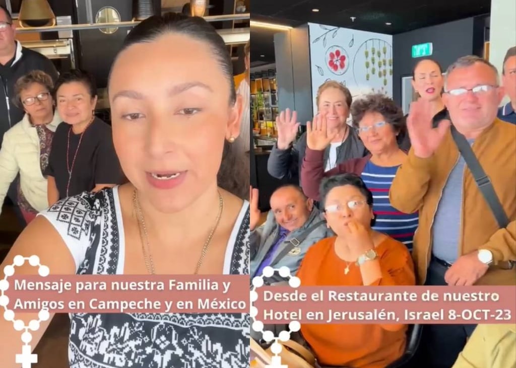 “Hay peligro pero estamos bien”: campechanos en Israel se encuentran resguardados en hotel