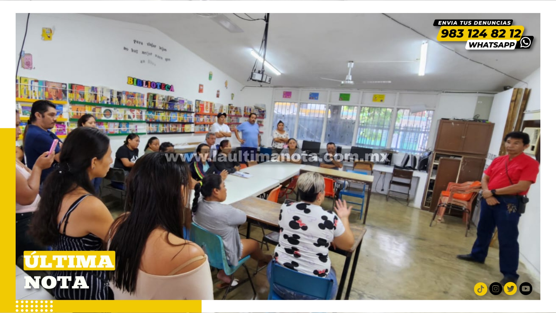 Amenazan con tomar escuela primaria tras molestia de padres de familia