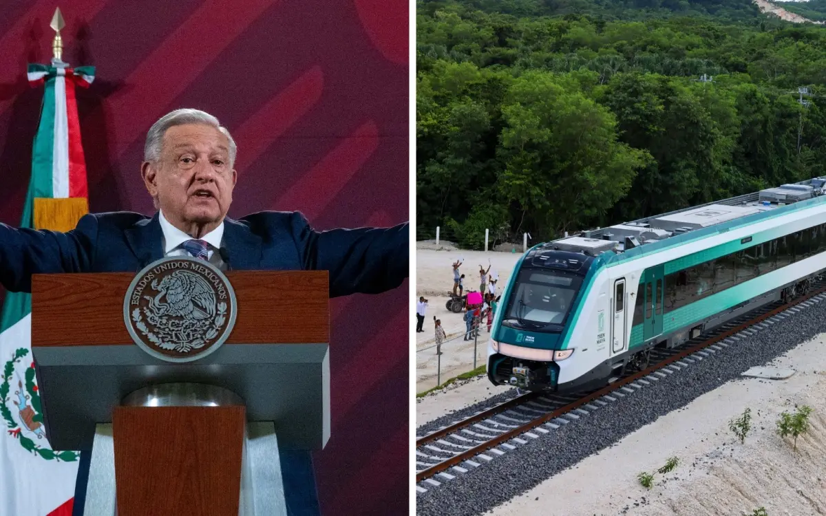 Tren Maya operará por completo en febrero de 2024: AMLO