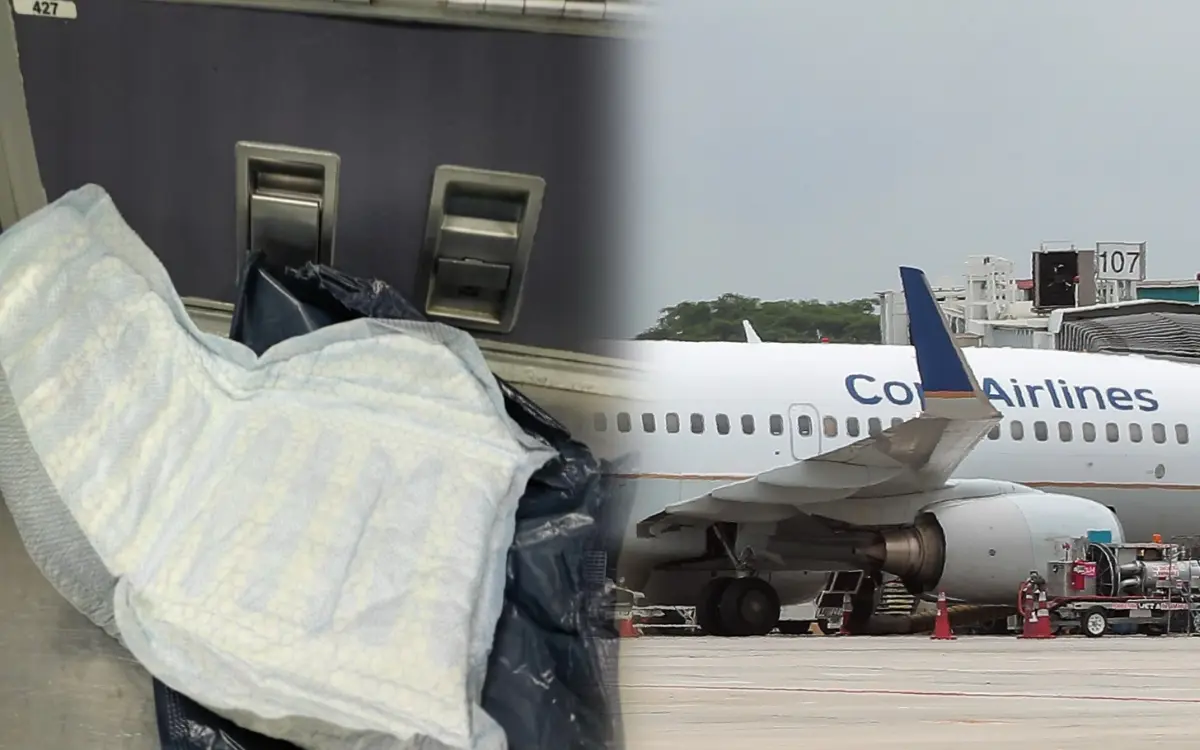 Pañal provoca pánico por amenaza de b0mba en vuelo con destino a EU