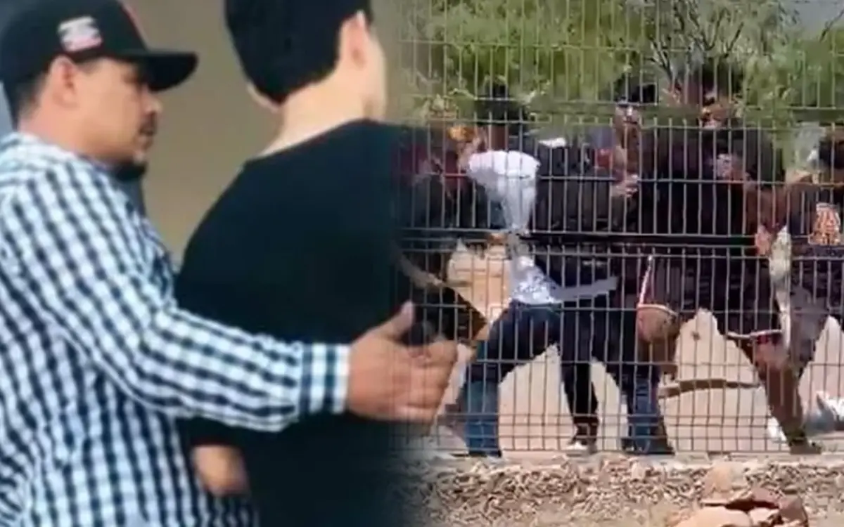 ‘Con el dolor de mi corazón lo traigo’: Papá lleva al MP a su hijo involucrado en pelea afuera del CBTIS en Guaymas, Sonora