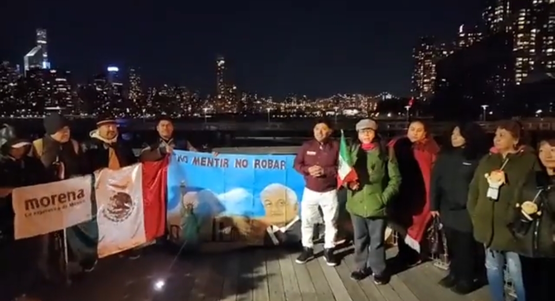 VIDEO Desde el extranjero, mexicanos cantan las mañanitas a AMLO en su cumpleaños 70