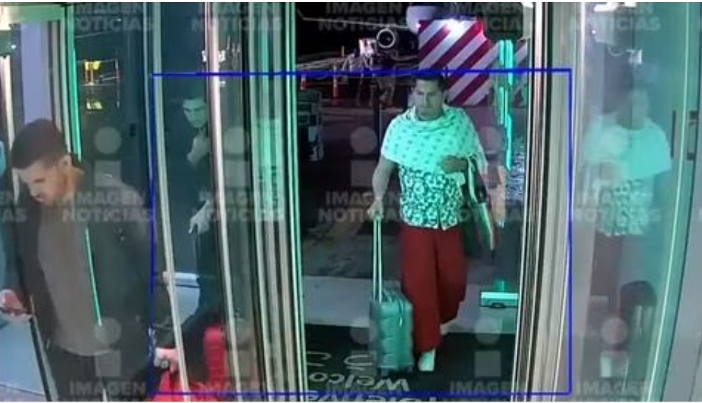 Presentan videos del magistrade y su pareja antes de llegar a su domicilio en Aguascalientes