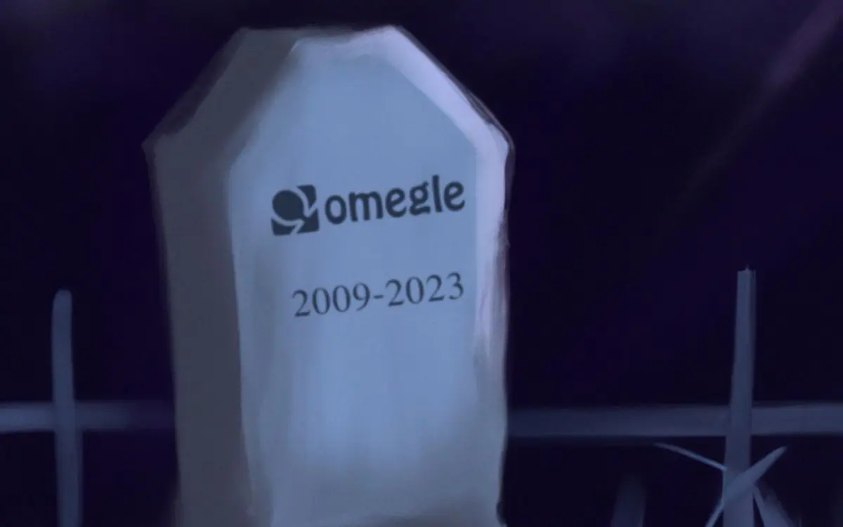 Omegle cierra con emotivo mensaje de despedida y prevé oscuro futuro para Internet