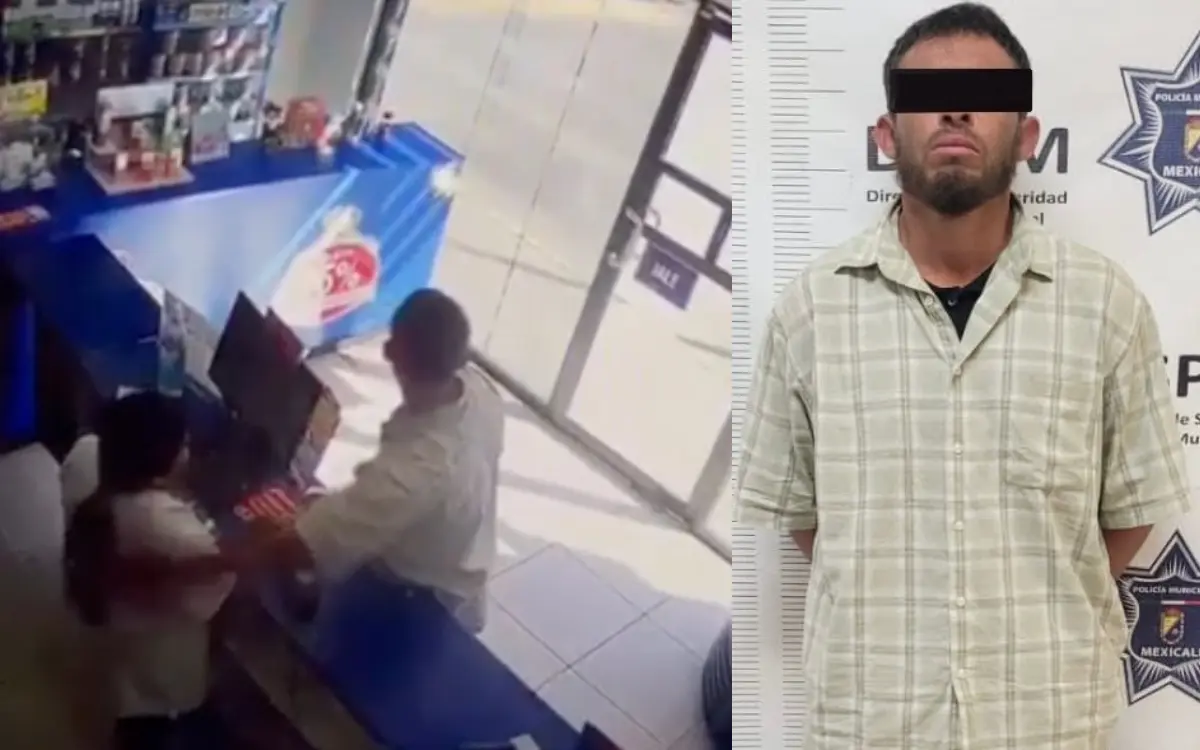 Policía frena intento de abuso sexual a empleada de farmacia en Mexicali