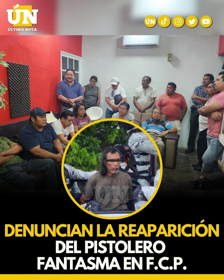 Reaparece el pistolero fantasma en Carrillo Puerto