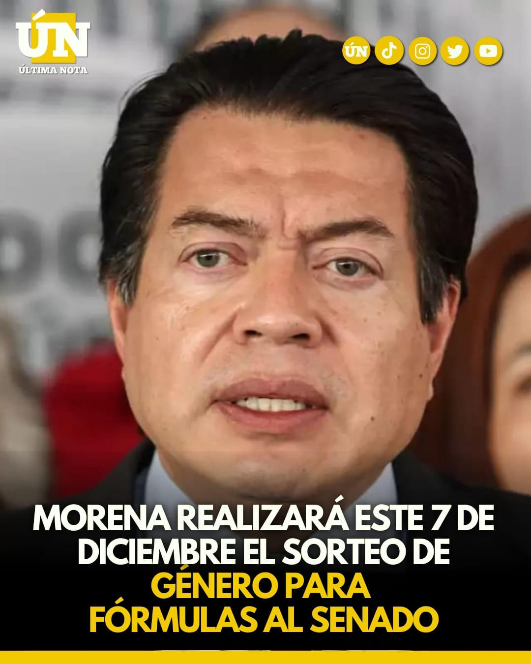 Morena realizará este 7 de diciembre el sorteo de género para fórmulas al Senado