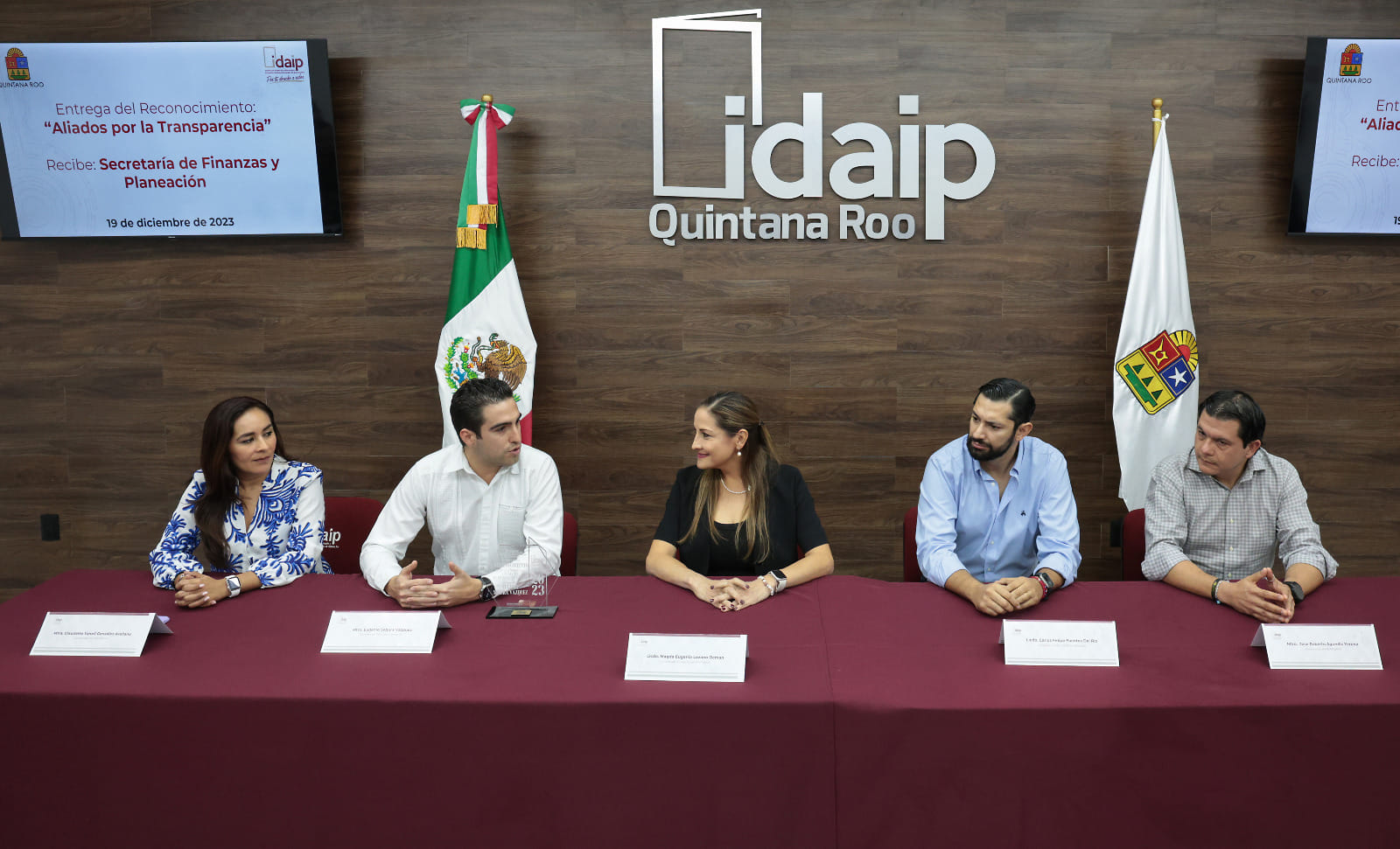 SEFIPLAN recibe el galardón “Aliados por la Transparencia”