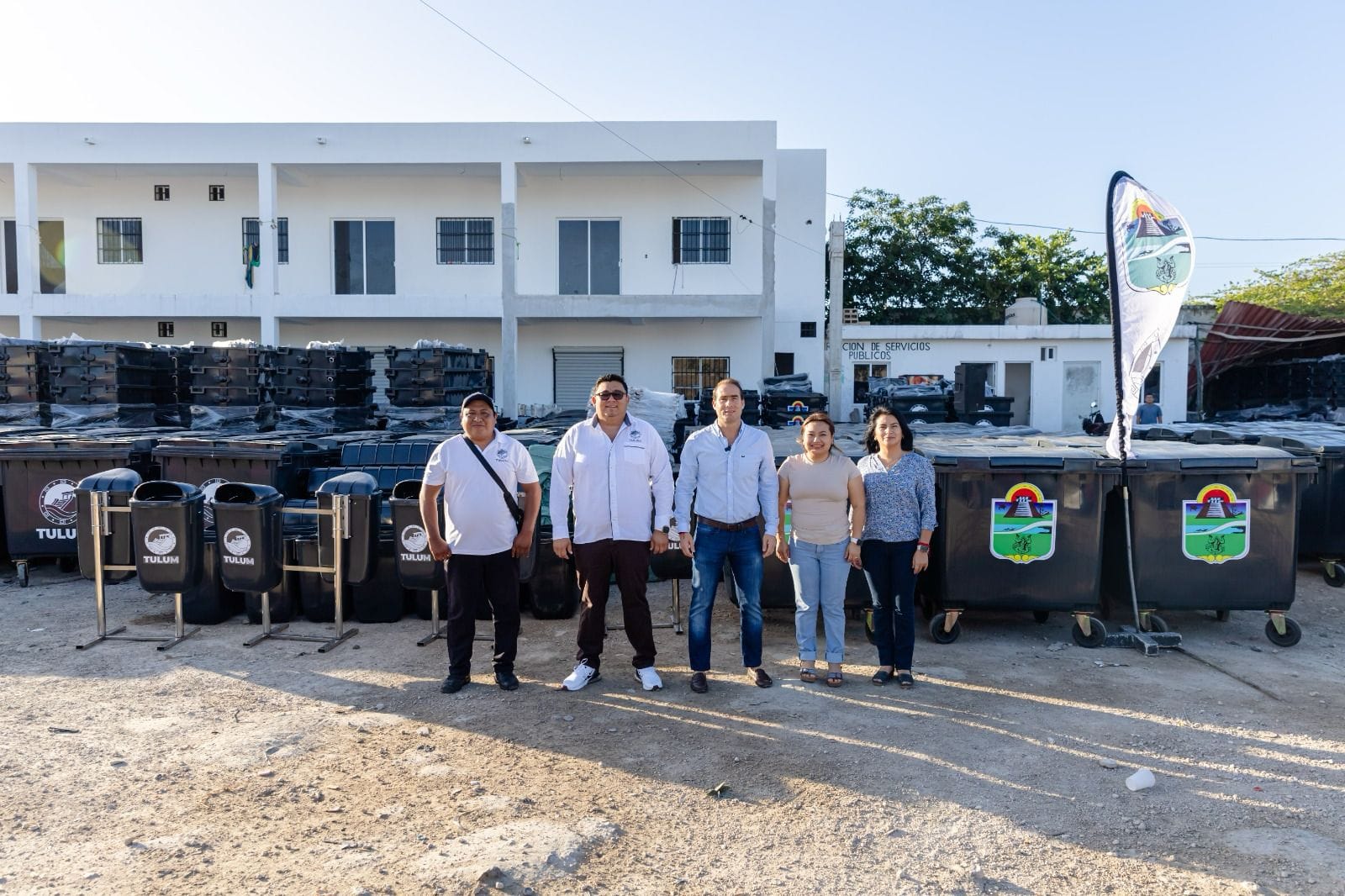 Tulum refuerza su sistema de acopio de basura con 750 contenedores nuevos