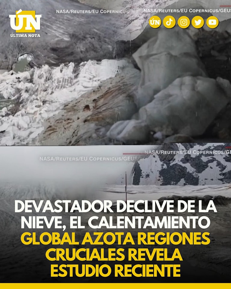 Devastador declive de la nieve, el calentamiento global azota regiones cruciales revela estudio reciente