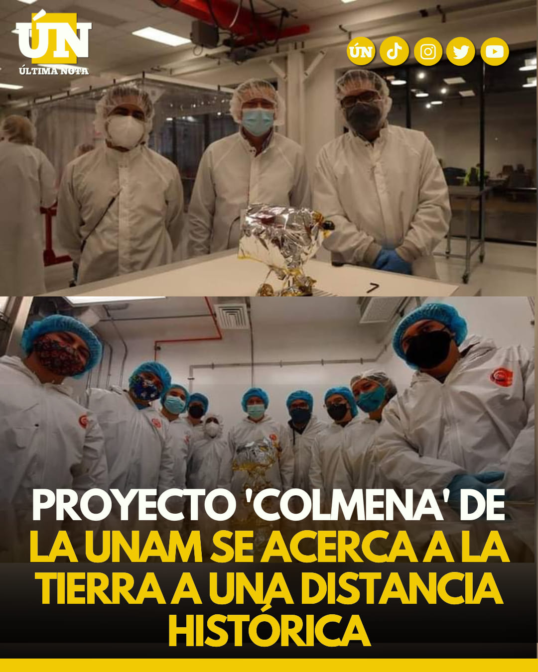 Proyecto ‘Colmena’ de la UNAM se acerca a la Tierra a una distancia histórica