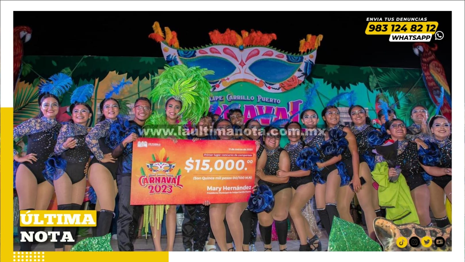 Preparan fiestas carnestolendas en Carrillo