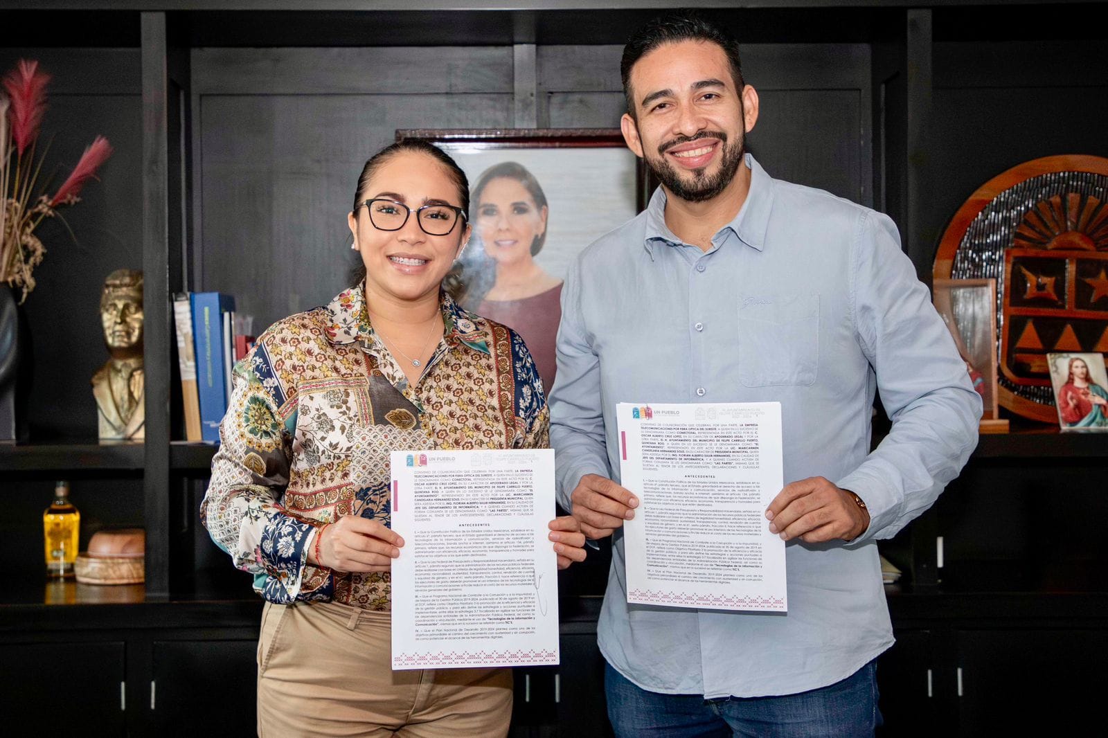 Mary Hernández anuncia internet gratuito en 10 puntos estratégicos de Felipe Carrillo Puerto