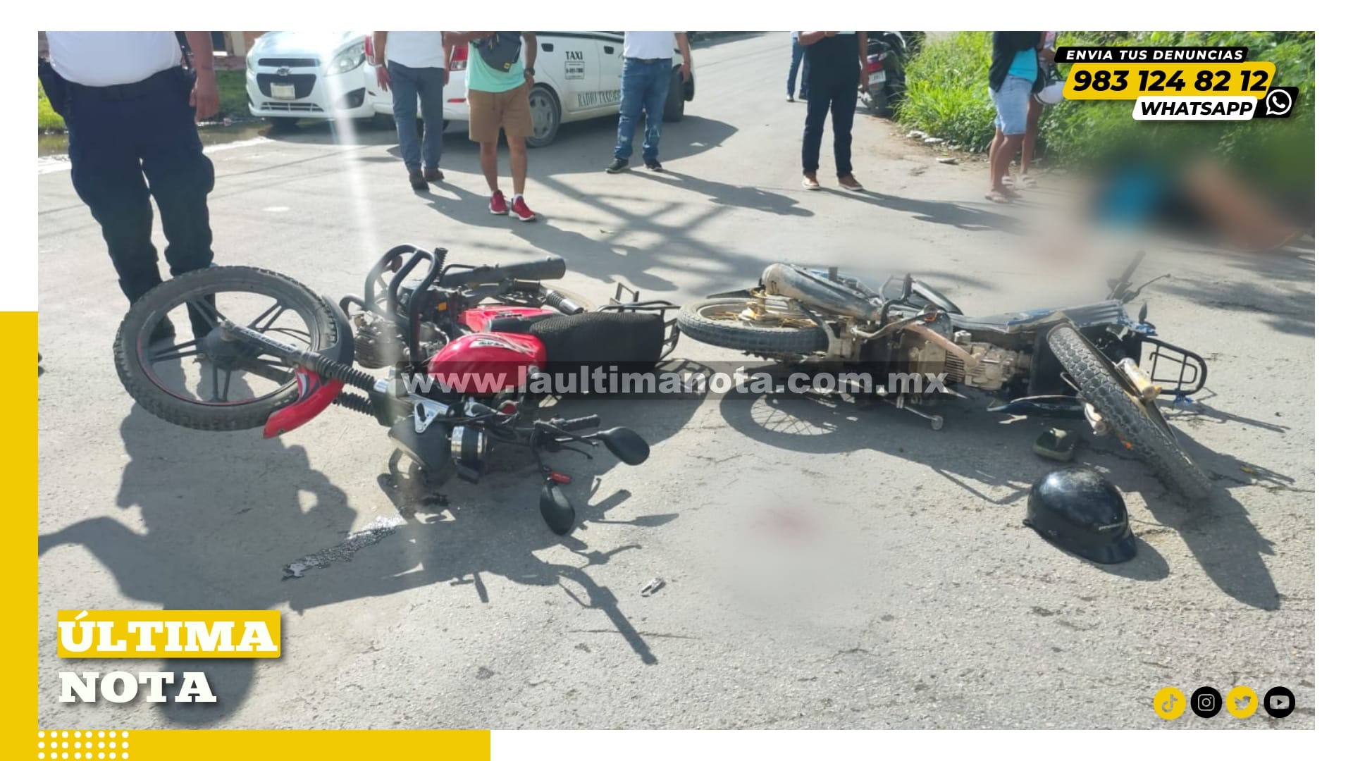 Detectan como principal causa de accidentes en la zona maya, la falta de precaución
