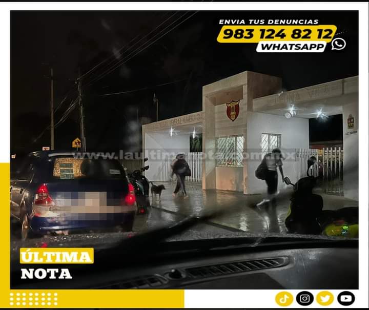 Se ausentan alumnos por lluvias