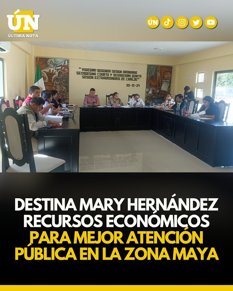Destina Mary Hernández recursos económicos para mejor atención pública en la zona maya