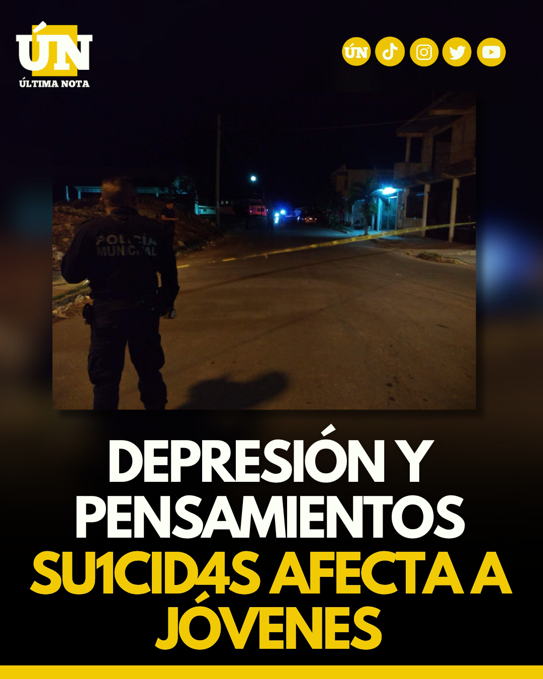 Depresión y pensamientos su1cid4s afecta a jóvenes