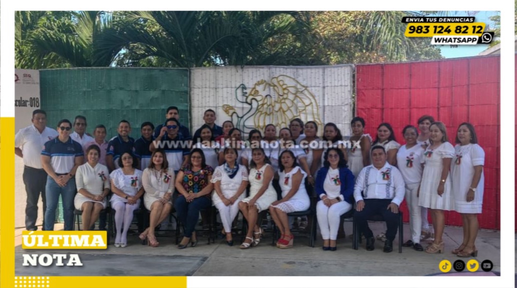 Promueven civismo patrio por el Día de la Bandera