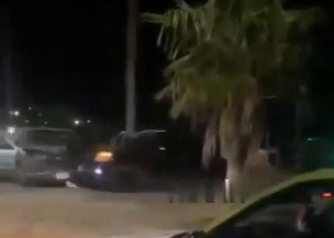 Fuerte video: momento en que sujeto atropella a su exnovia en Nuevo León