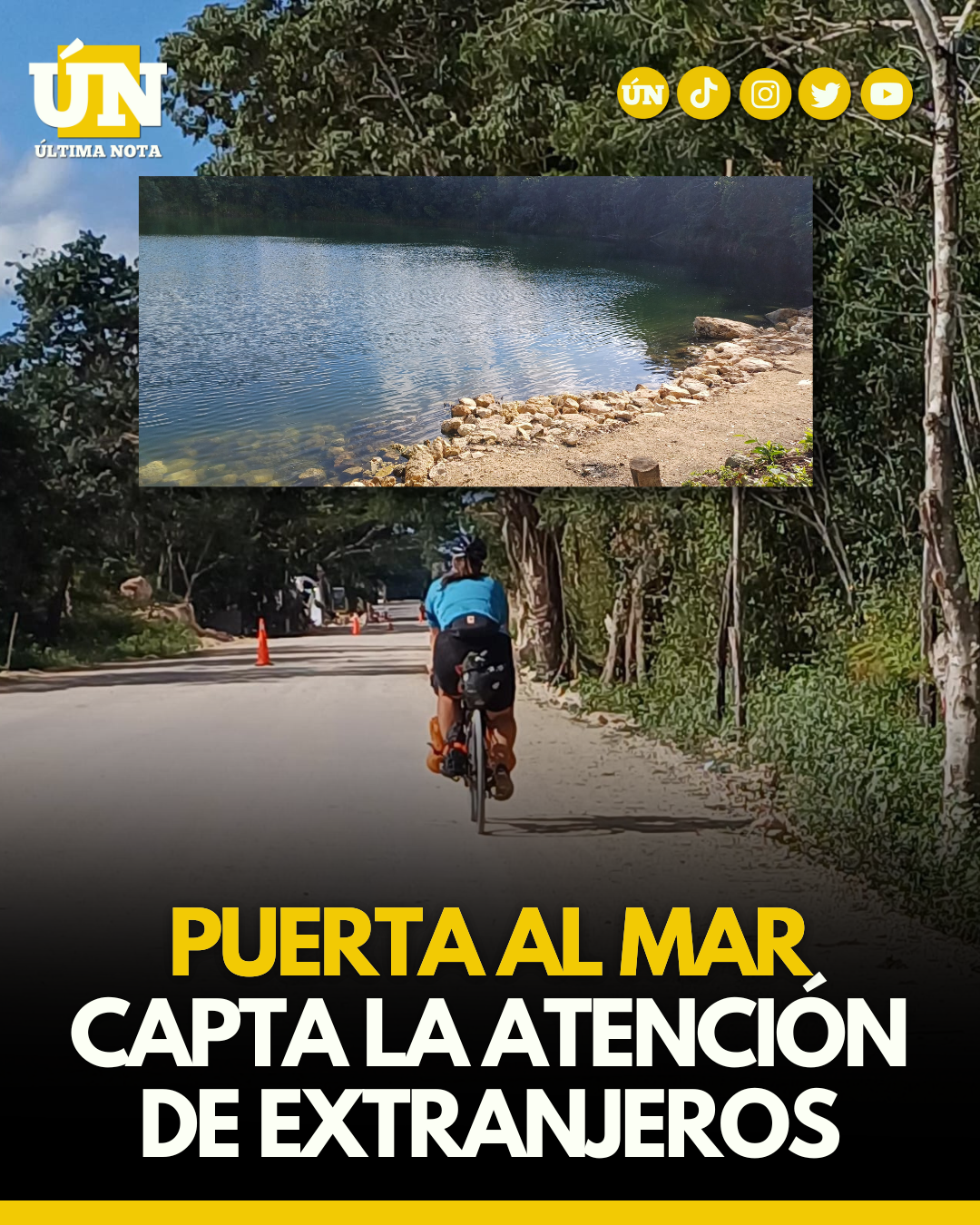 Puerta al mar capta la atención de extranjeros