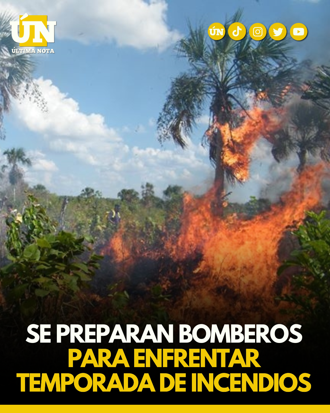 Se preparan bomberos para enfrentar sequía