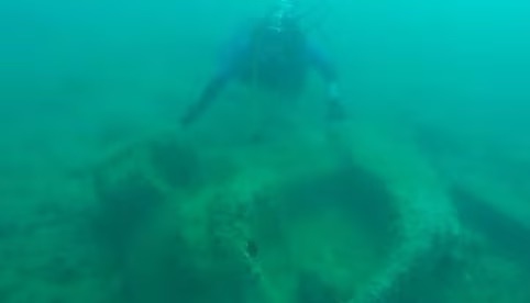 Hallazgo en lo profundo: encuentran una parte del Templo de Zeus y está intacto