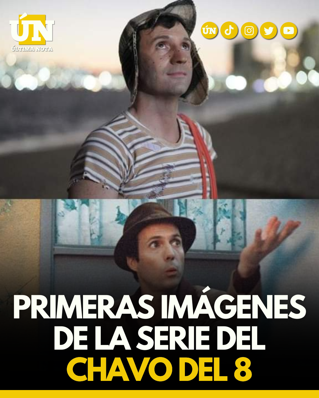 Primeras imágenes de la serie del Chavo del 8