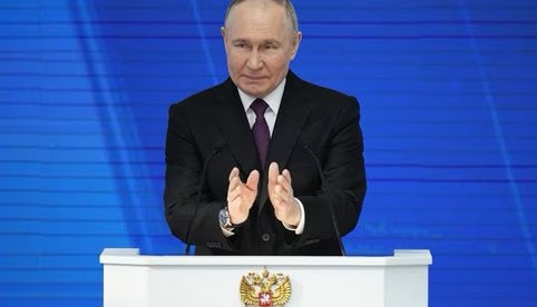 Putin, reelecto para un quinto mandato presidencial con más de 87% de los votos, según sondeos