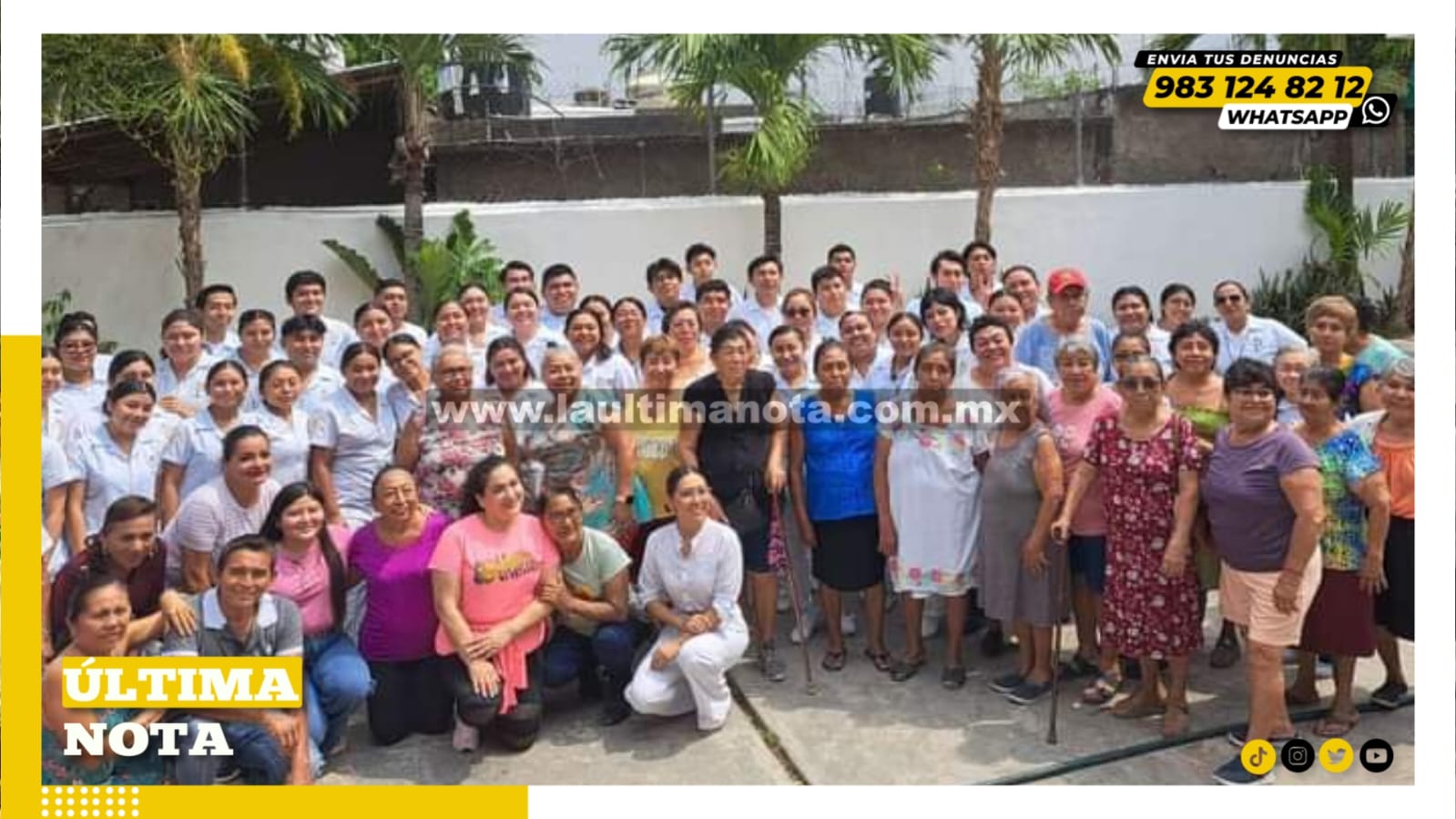 Llevan atención a población adulta en feria de la salud