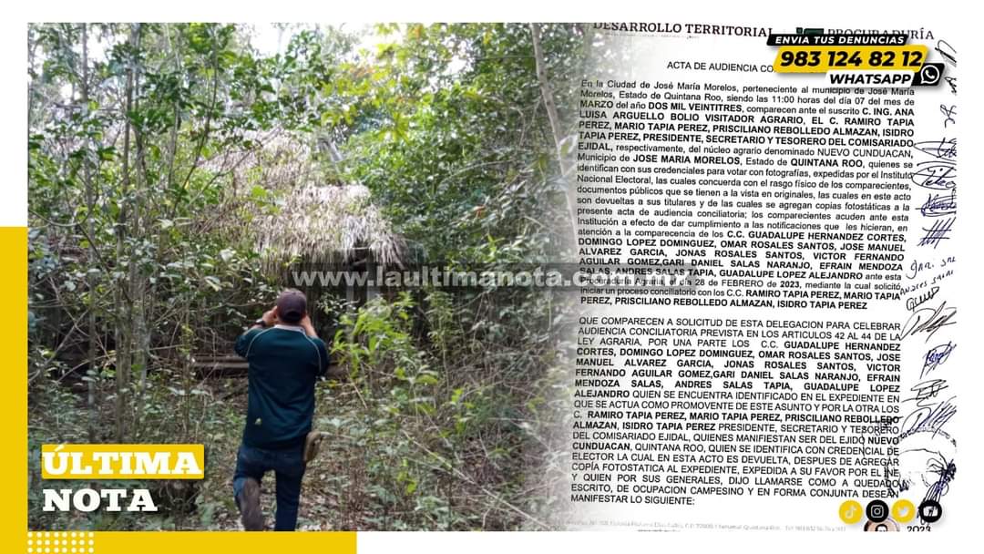Acusan de fraude a comisariado ejidal del Cunduacán en JMM tras venta de tierras