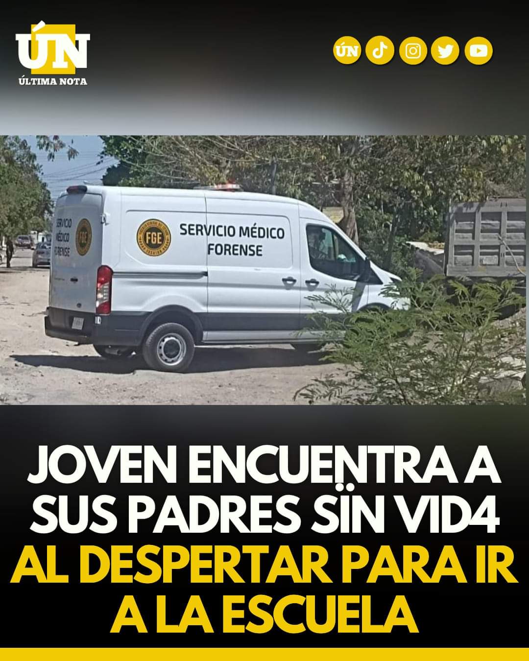 Joven encuentra a sus padres sin vid4 al despertar para ir a la escuela
