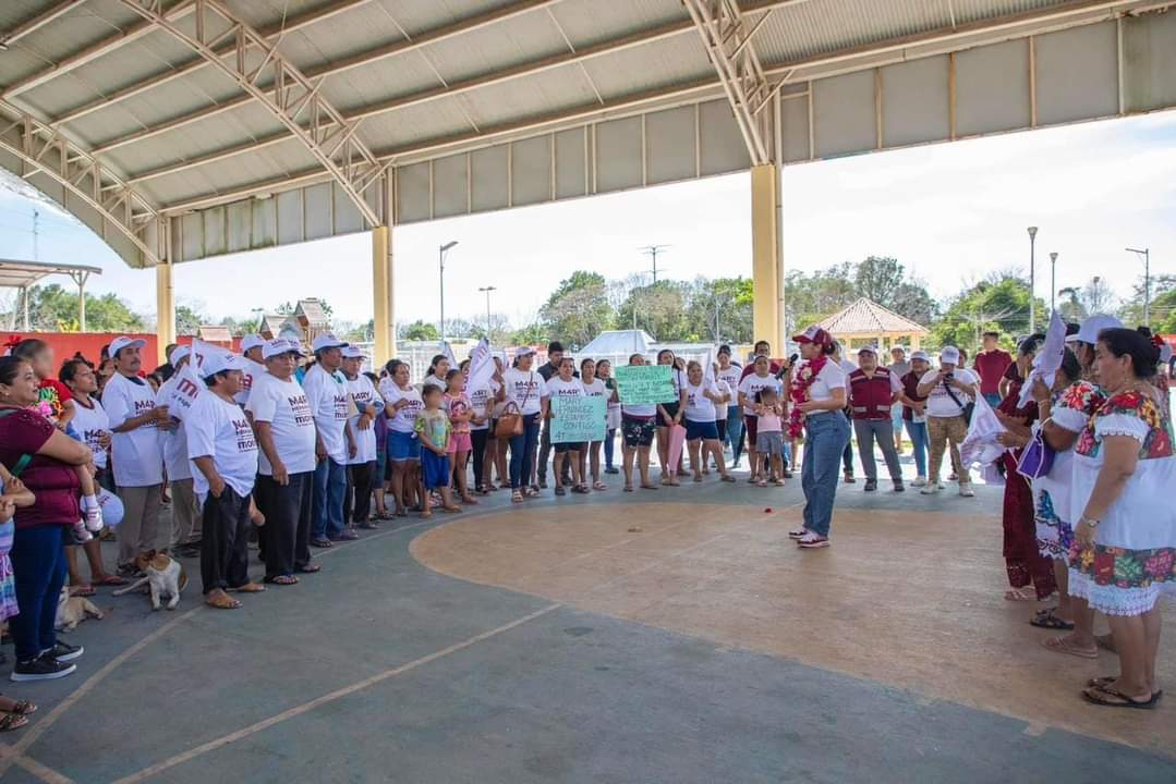 Reforzará Mary Hernández&nbsp; vínculos del Ayuntamiento con las comunidades de Felipe Carrillo Puerto