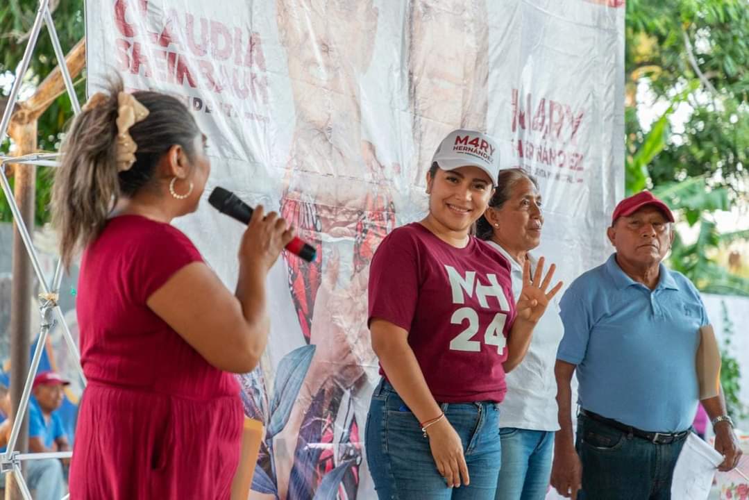 Respaldo total de Yoactun, Laguna Kana y Dzulá a la candidata Mary Hernández