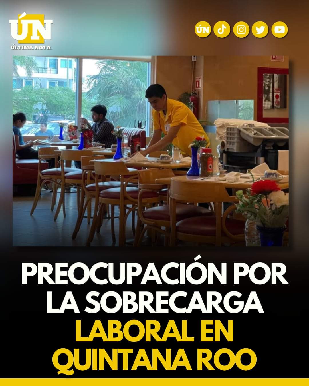 Preocupación por la sobrecarga laboral en Quintana Roo