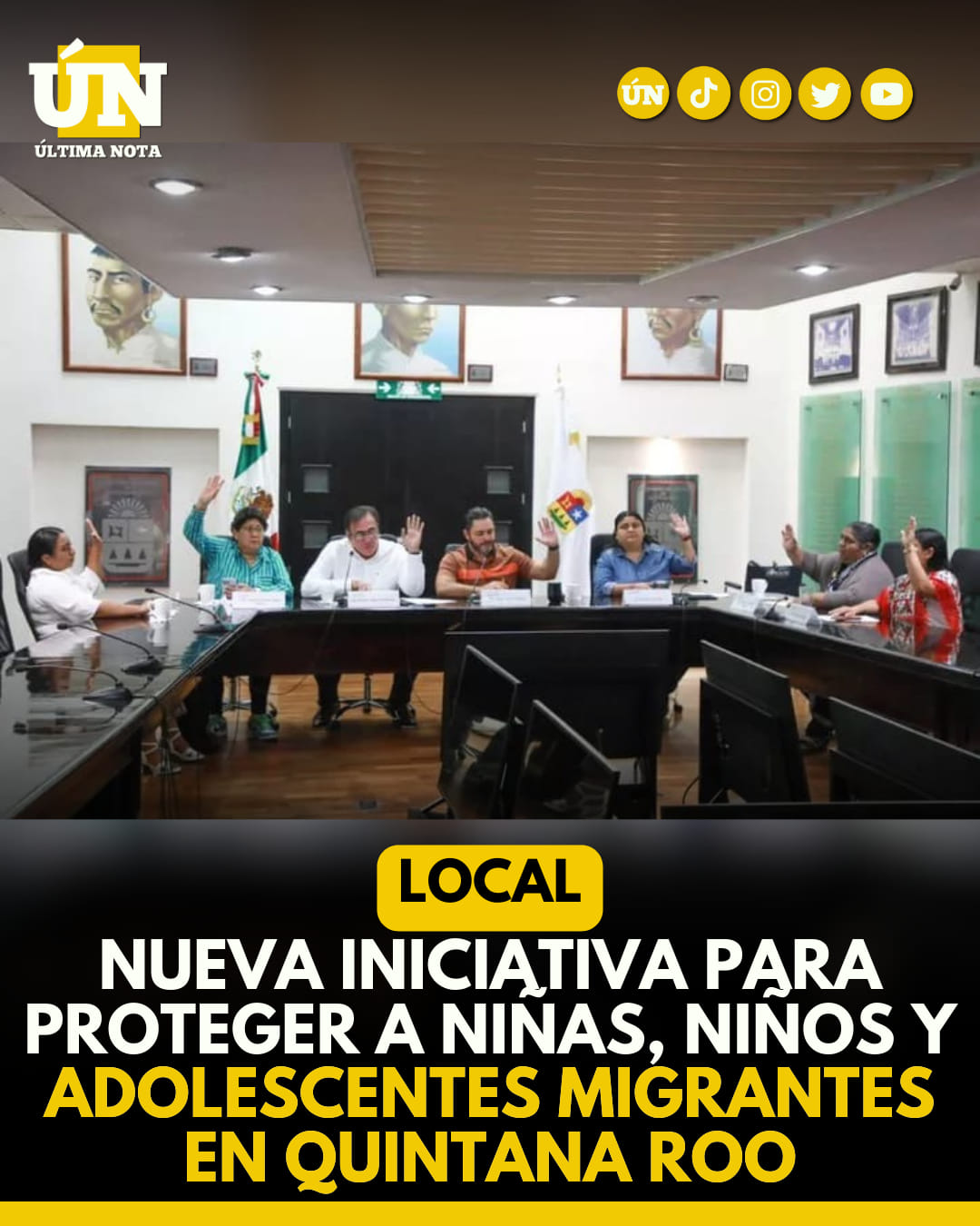 Nueva iniciativa para proteger a niñas, niños y adolescentes migrantes en Quintana Roo