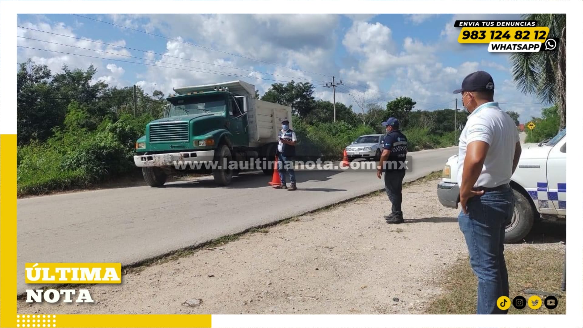 Inmoveqroo intensifica operativos de verificación en Carrillo durante el verano