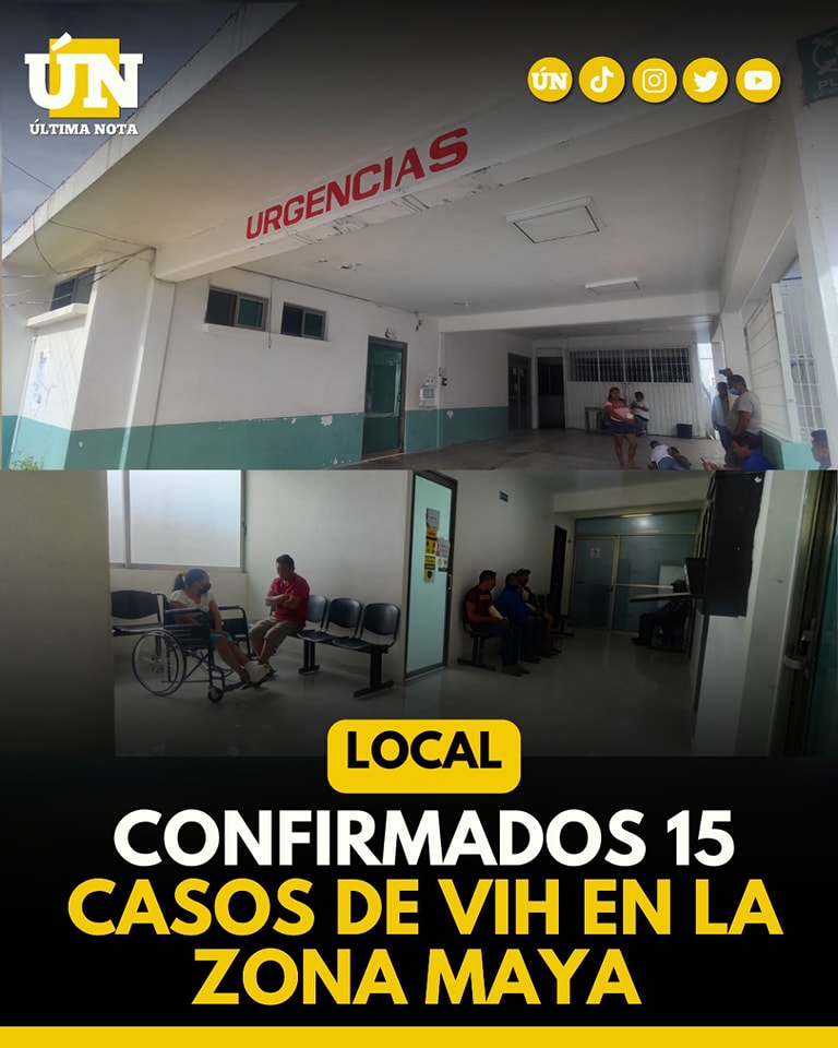 Confirmados 15 Casos de VIH en la Zona Maya