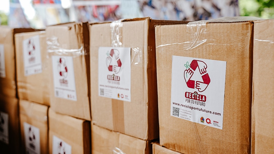 Continúa en Cancún el programa “Recicla por tu Futuro” impulsado por SEMA