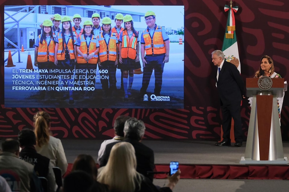 El Tren Maya marca un antes y un después en la historia de Quintana Roo y del Sureste Mexicano: Mara Lezama