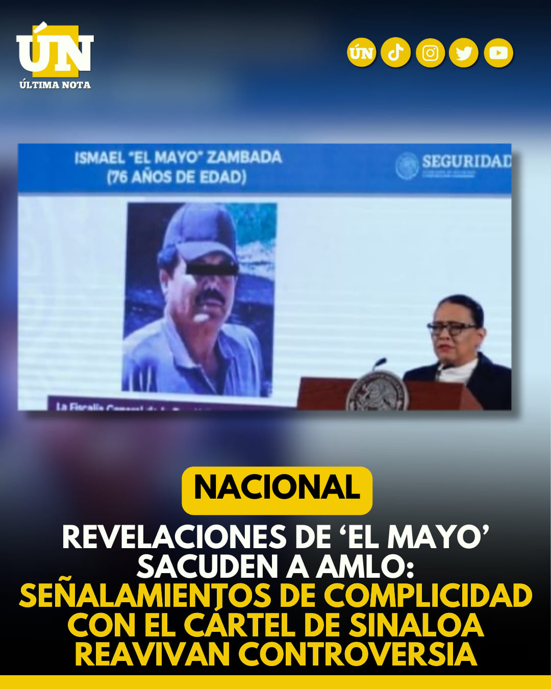 Revelaciones de ‘El Mayo’ sacuden a AMLO: Señalamientos de complicidad con el Cártel de Sinaloa reavivan controversia
