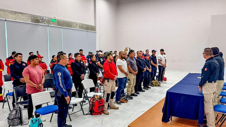 Tulum, sede del curso de Formación de Brigada de Rescate Internacional