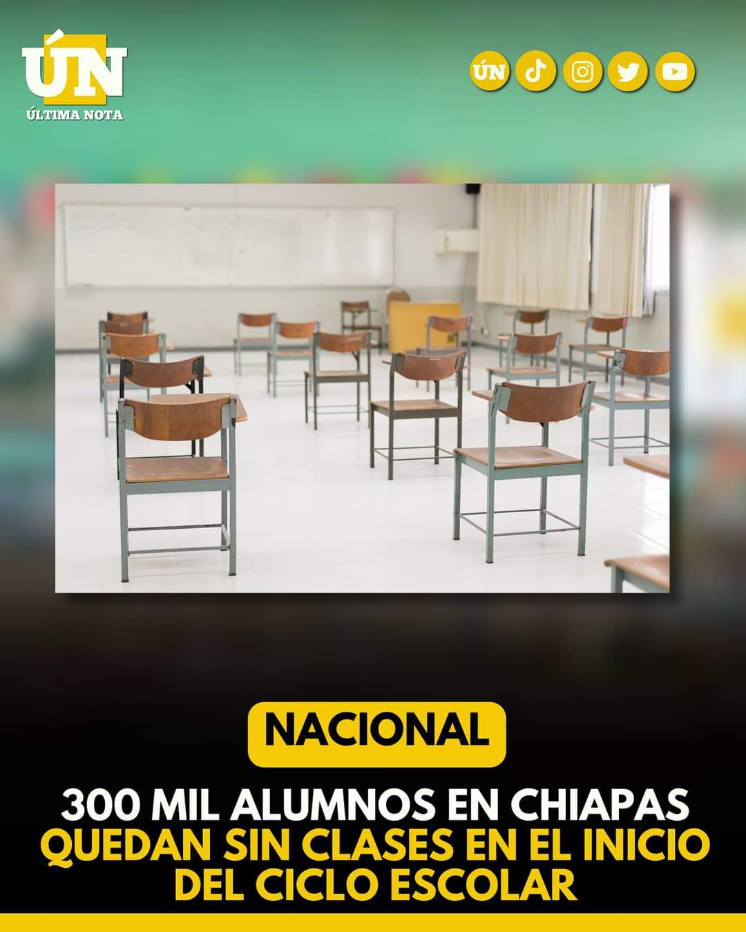 300 mil alumnos en Chiapas quedan sin clases en el inicio del ciclo escolar